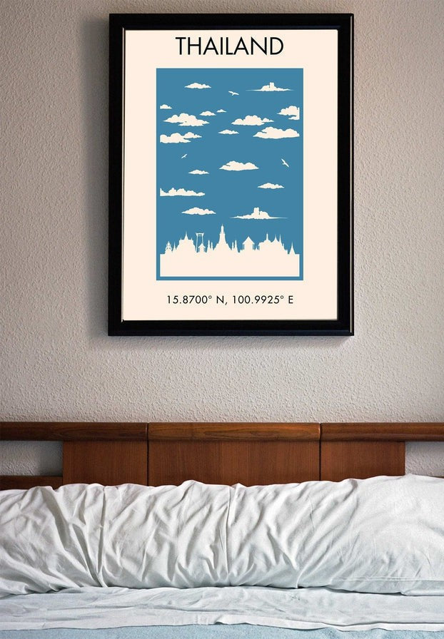 Thailand Tourist Style Print