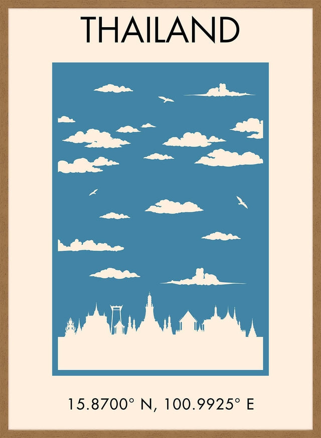 Thailand Tourist Style Print
