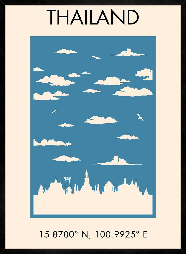 Thailand Tourist Style Print