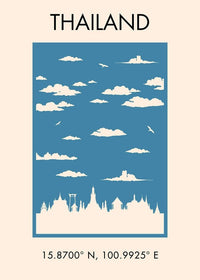 Thailand Tourist Style Print