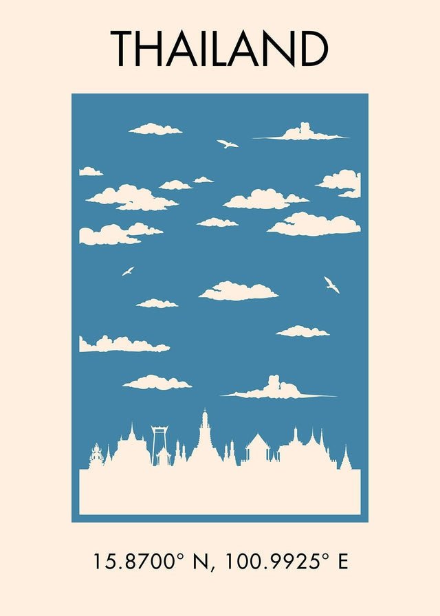 Thailand Tourist Style Print