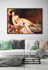Tik Tok Oil Nude Life Painting Print