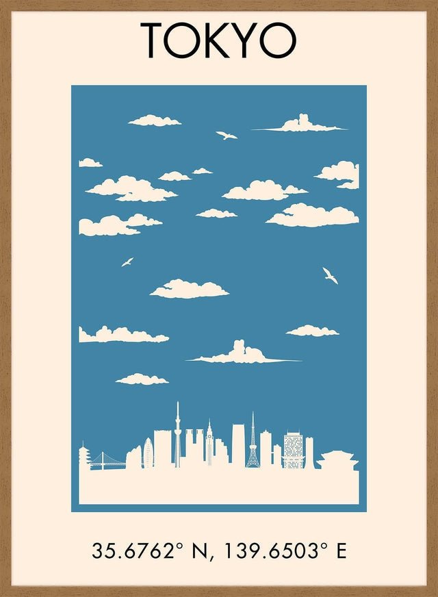 Tokyo Tourist Style Print