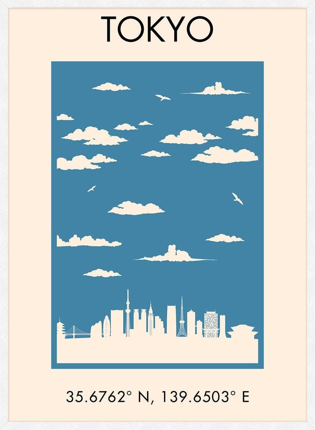 Tokyo Tourist Style Print