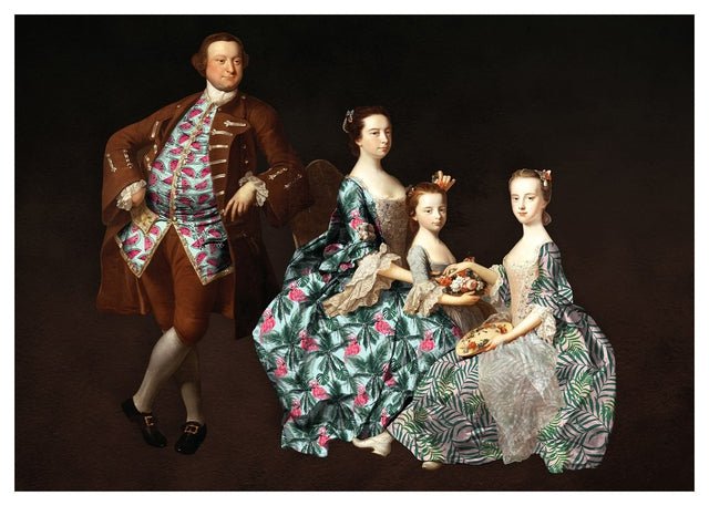 Tropical Victorians Print
