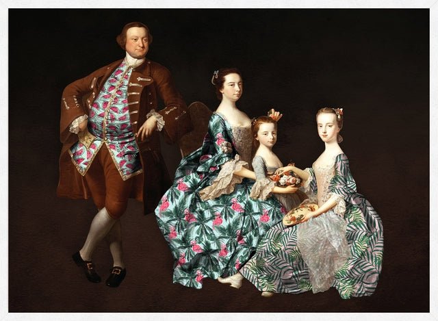 Tropical Victorians Print