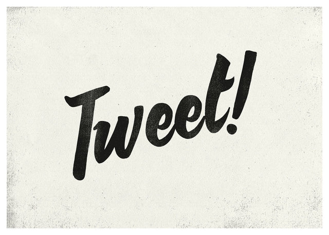 Tweet Animal Noises Print