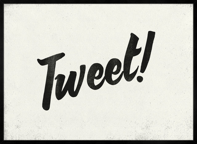 Tweet Animal Noises Print