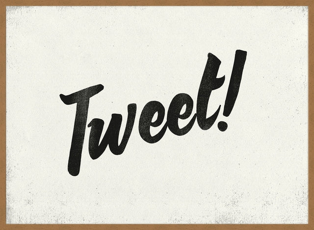 Tweet Animal Noises Print