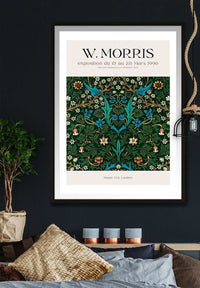 William Morris Exhibition Museum Poster