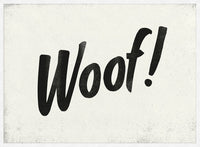 Woof Animal Noises Print