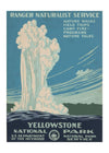 Yellowstone National Park Vintage Travel Tourism Poster Print