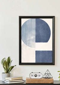 Boho Abstract Blue 3