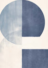 Boho Abstract Blue 3