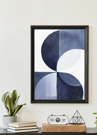 Boho Abstract Blue 4