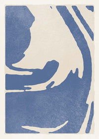 Abstract Swirls Blue 1