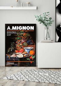Abraham Mignon Still Life With Fruit Artist Poster