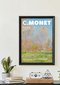 Claude Monet Sprintime Artist Poster