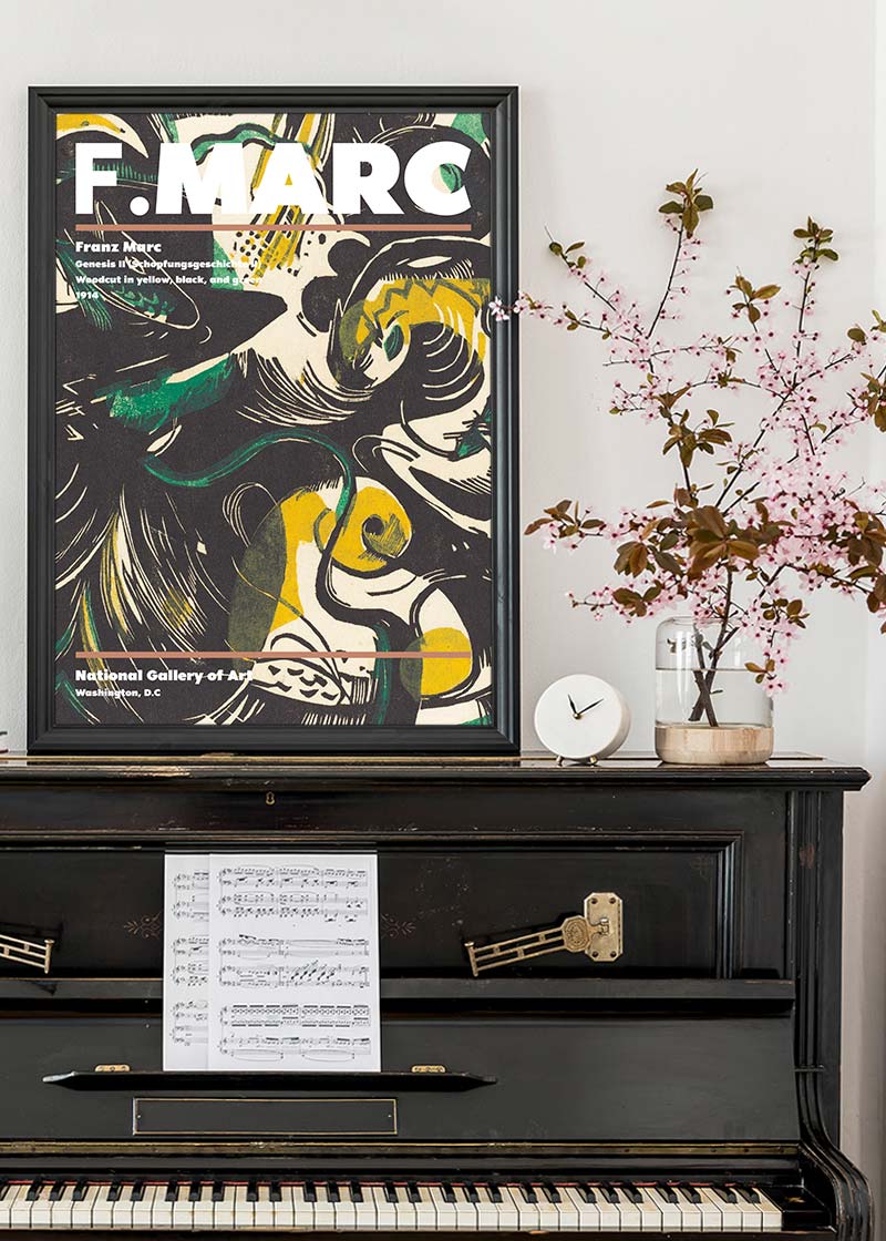Franz Marc Genesis II Artist Poster