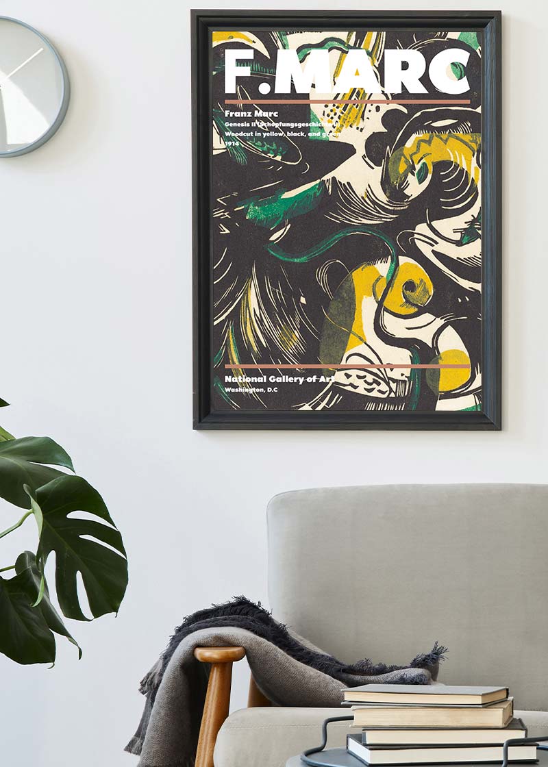 Franz Marc Genesis II Artist Poster