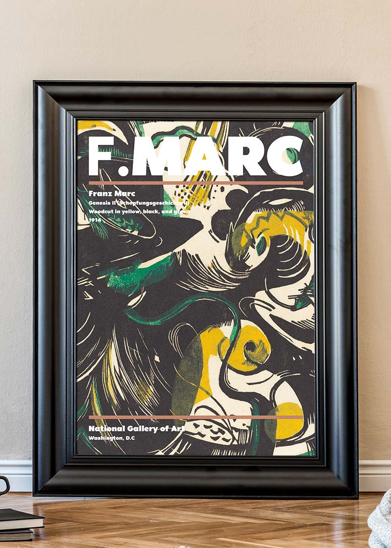 Franz Marc Genesis II Artist Poster