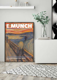 Edvard Munch The Scream Artist Poster