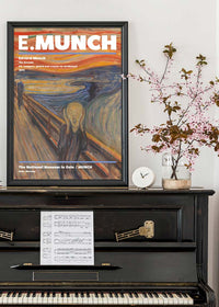 Edvard Munch The Scream Artist Poster