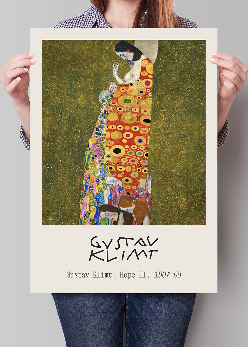 Gustav Klimt Hope II Artist Poster