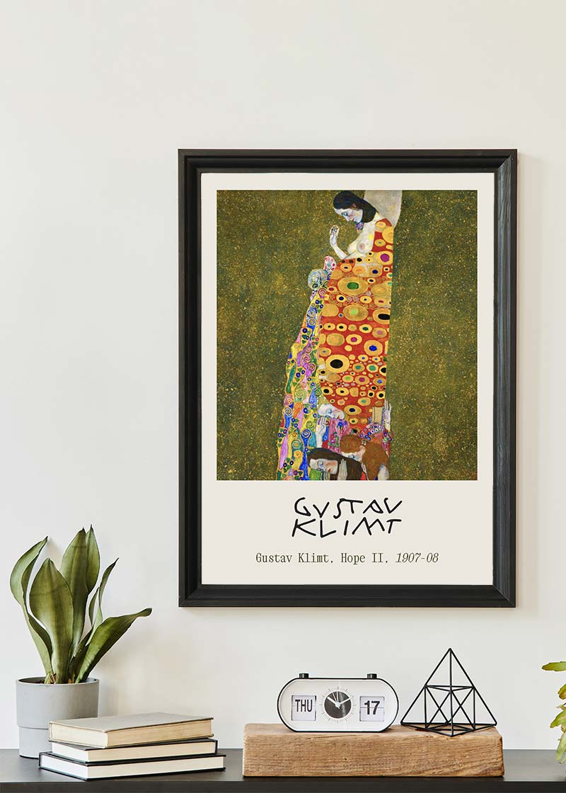 Gustav Klimt Hope II Artist Poster