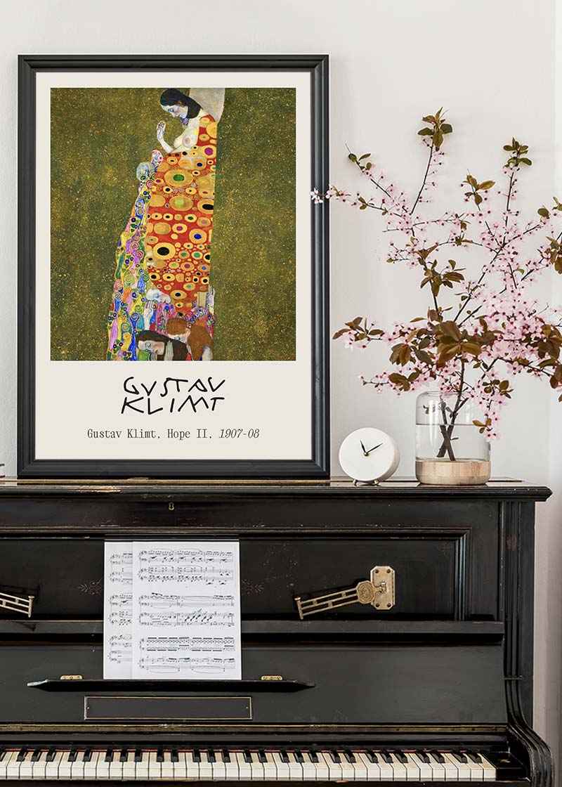 Gustav Klimt Hope II Artist Poster