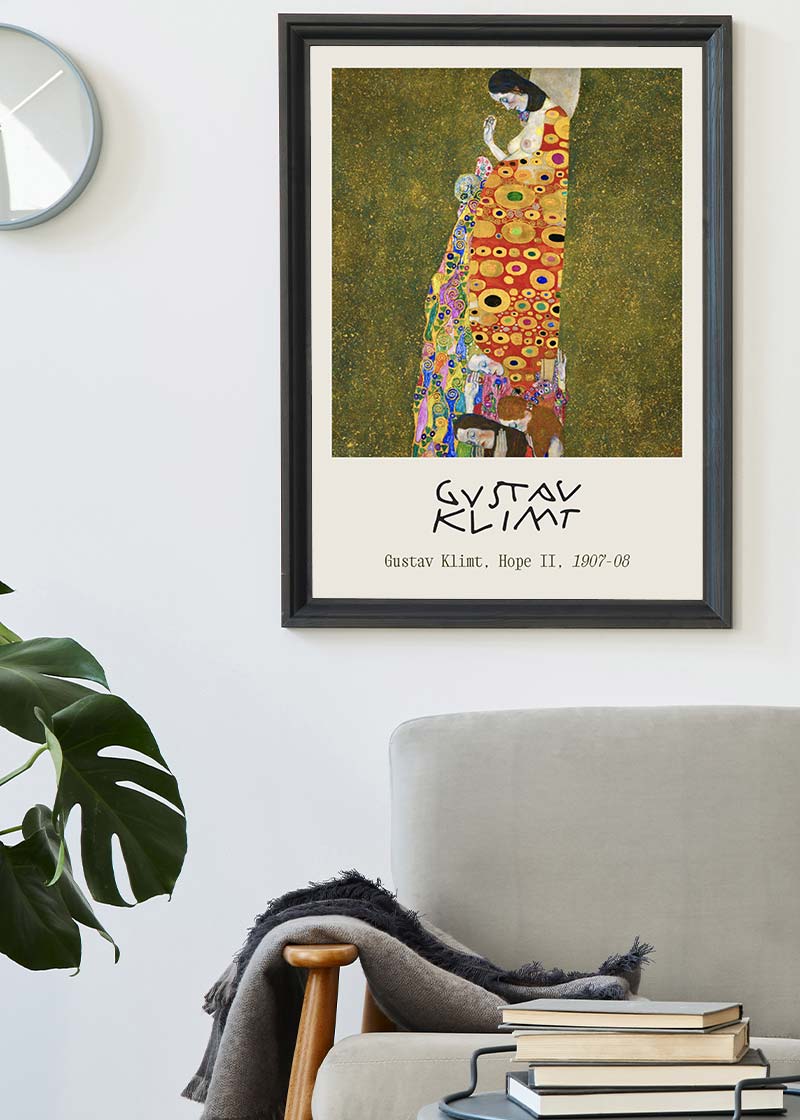 Gustav Klimt Hope II Artist Poster