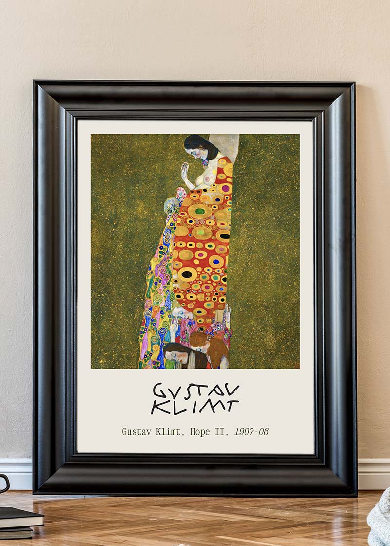 Gustav Klimt Hope II Artist Poster