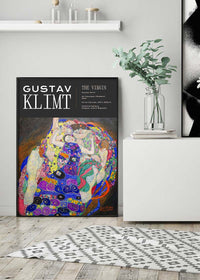 Gustav Klimt The Virgin Artist Poster