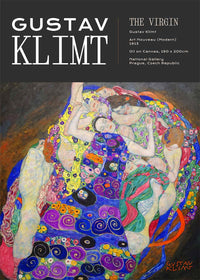 Gustav Klimt The Virgin Artist Poster