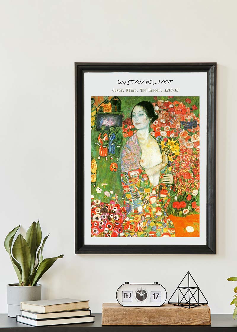 Gustav Klimt The Dancer Poster