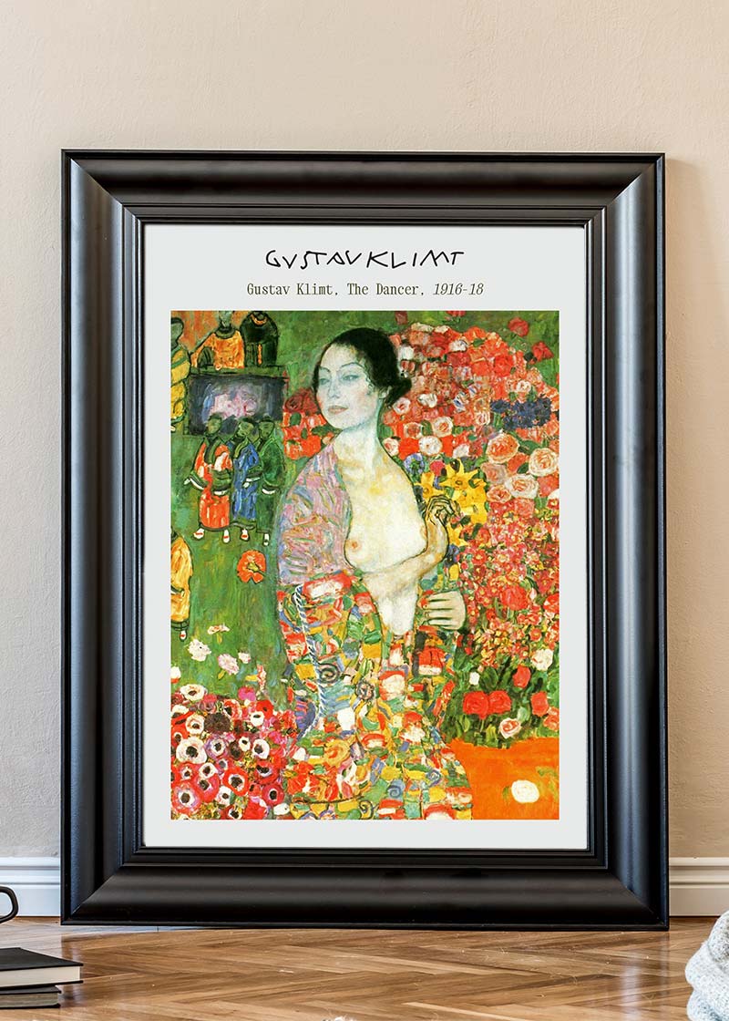 Gustav Klimt The Dancer Poster