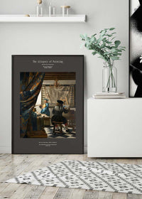 Johannes Vermeer The Allegory Of Painting Artist Poster