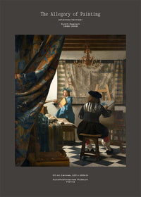 Johannes Vermeer The Allegory Of Painting Artist Poster