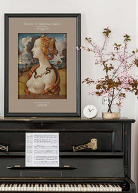 Piero di Cosimo Portrait Of Simonetta Vespucci Artist Poster