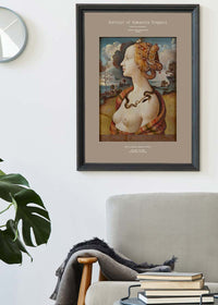 Piero di Cosimo Portrait Of Simonetta Vespucci Artist Poster
