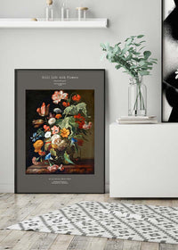 Rachel Ruysch Still Life With Flowers Artist Poster