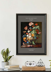 Rachel Ruysch Still Life With Flowers Artist Poster