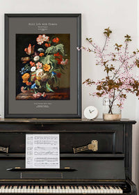Rachel Ruysch Still Life With Flowers Artist Poster