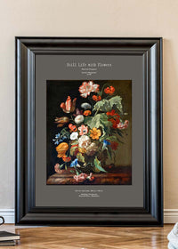 Rachel Ruysch Still Life With Flowers Artist Poster
