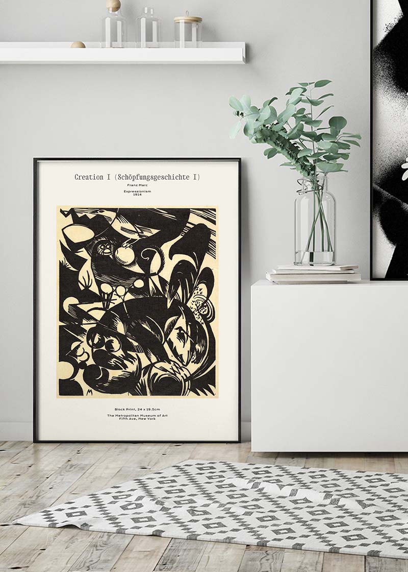 Franz Marc Creation I Artist Poster