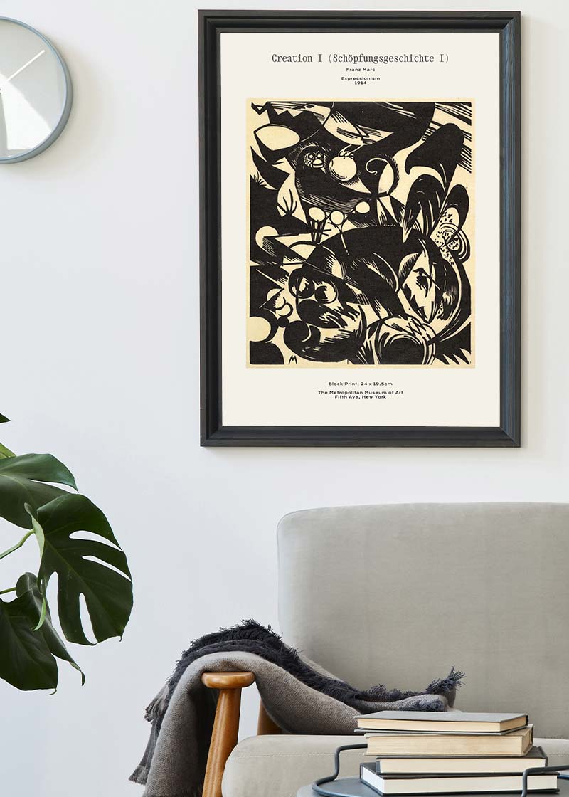 Franz Marc Creation I Artist Poster