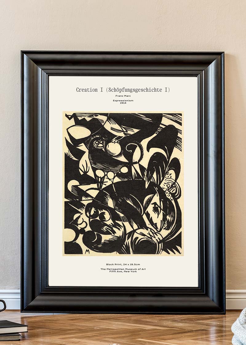 Franz Marc Creation I Artist Poster
