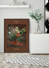 Jeanna Bauck Wild Flowers Poster