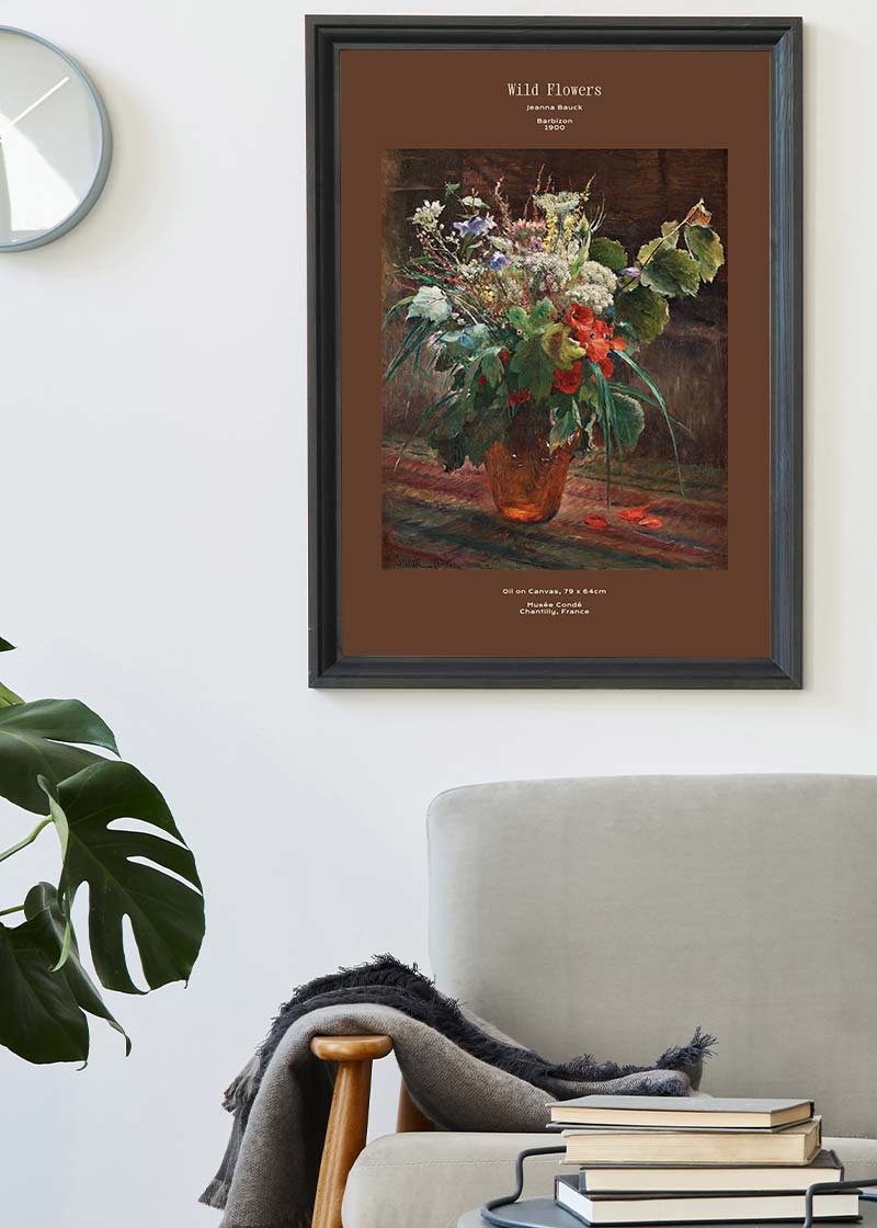Jeanna Bauck Wild Flowers Poster