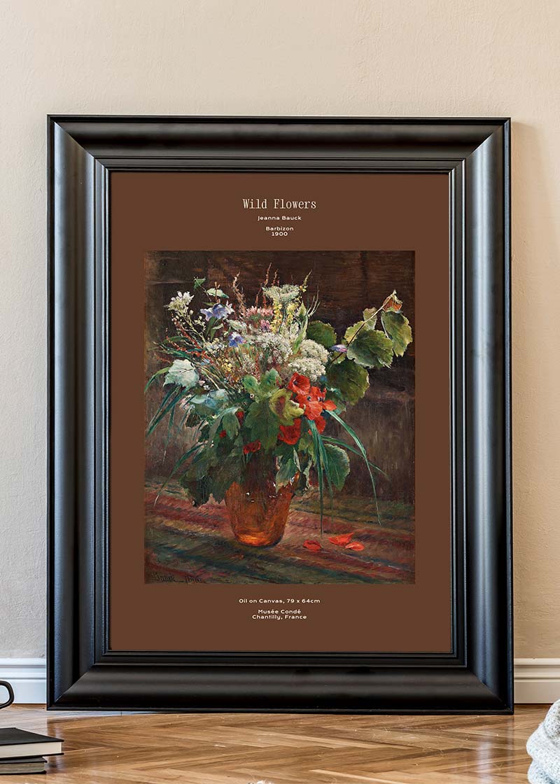 Jeanna Bauck Wild Flowers Poster